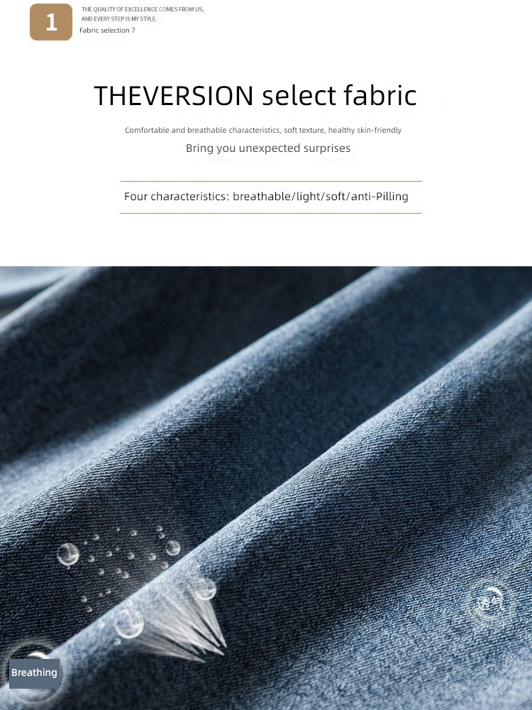 summer 2022 Seven Tie one's feet Men's style Jeans