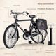 Bicycle model assembly manual DIY assembly 28 bicycle classic nostalgic 28 large bar alloy car model ornament