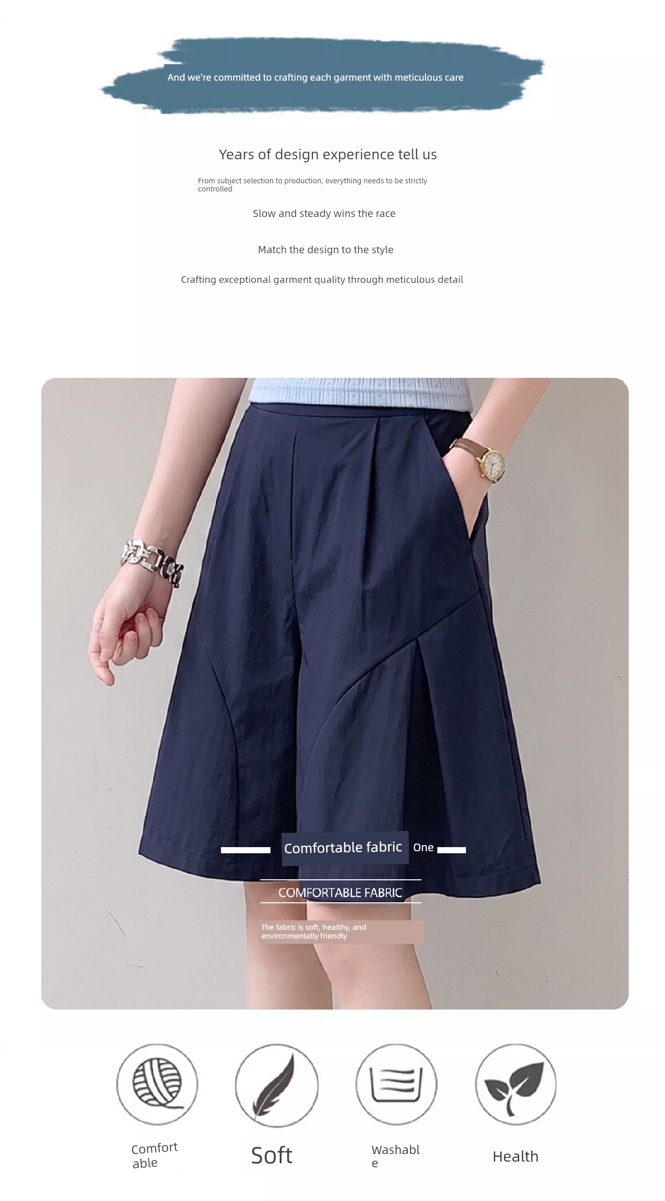 Girls' Pants Summer Thin Wide-Leg Pants Ice Silk Quick-Dry Super Stylish Trendy Teenage Girls 2026 New Summer Model — 5