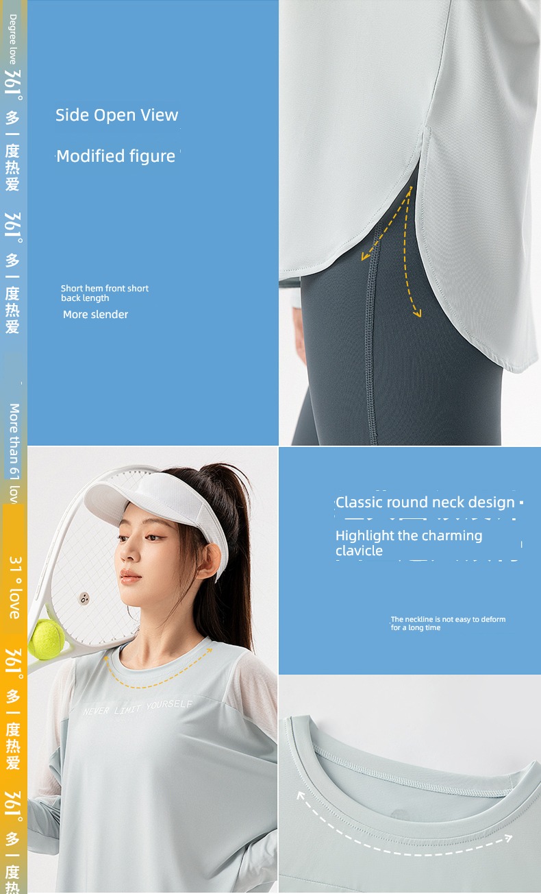 motion jacket Autumn and winter new pattern Big size easy Yoga clothes