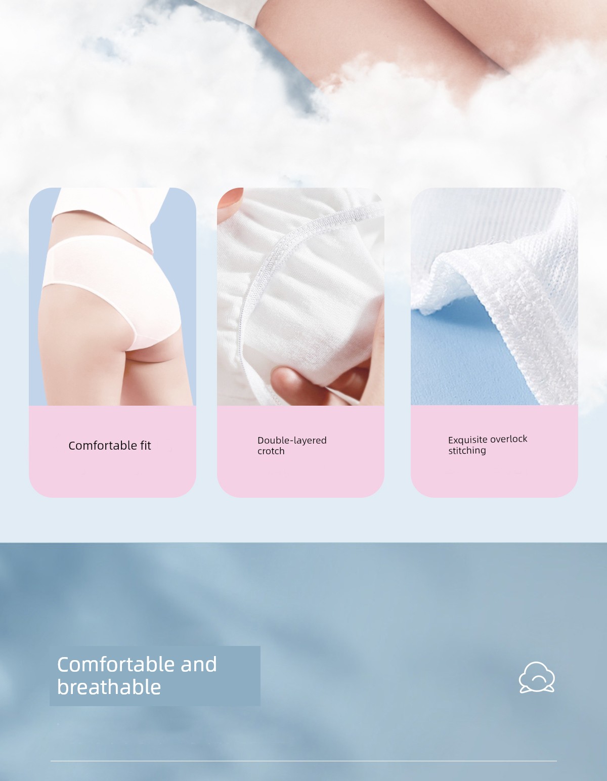 Anke New Sterile Pregnant Women 30 Disposable Underwear — 13