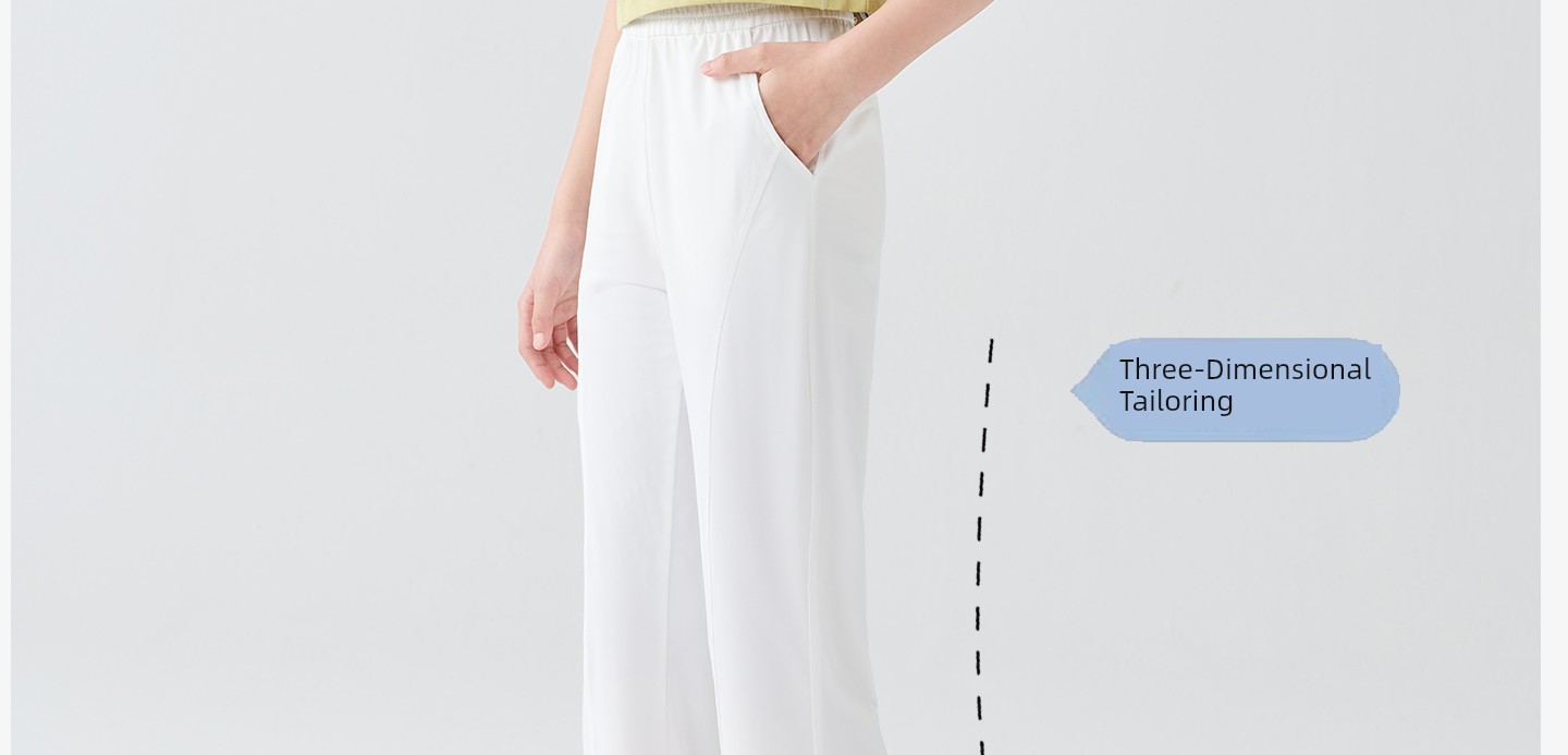 Catman Children's Cooling Sun-Protection Pants, Flared Pants for Older Girls, Lightweight Breathable Summer Long Pants, Slightly Flared Trousers — 18