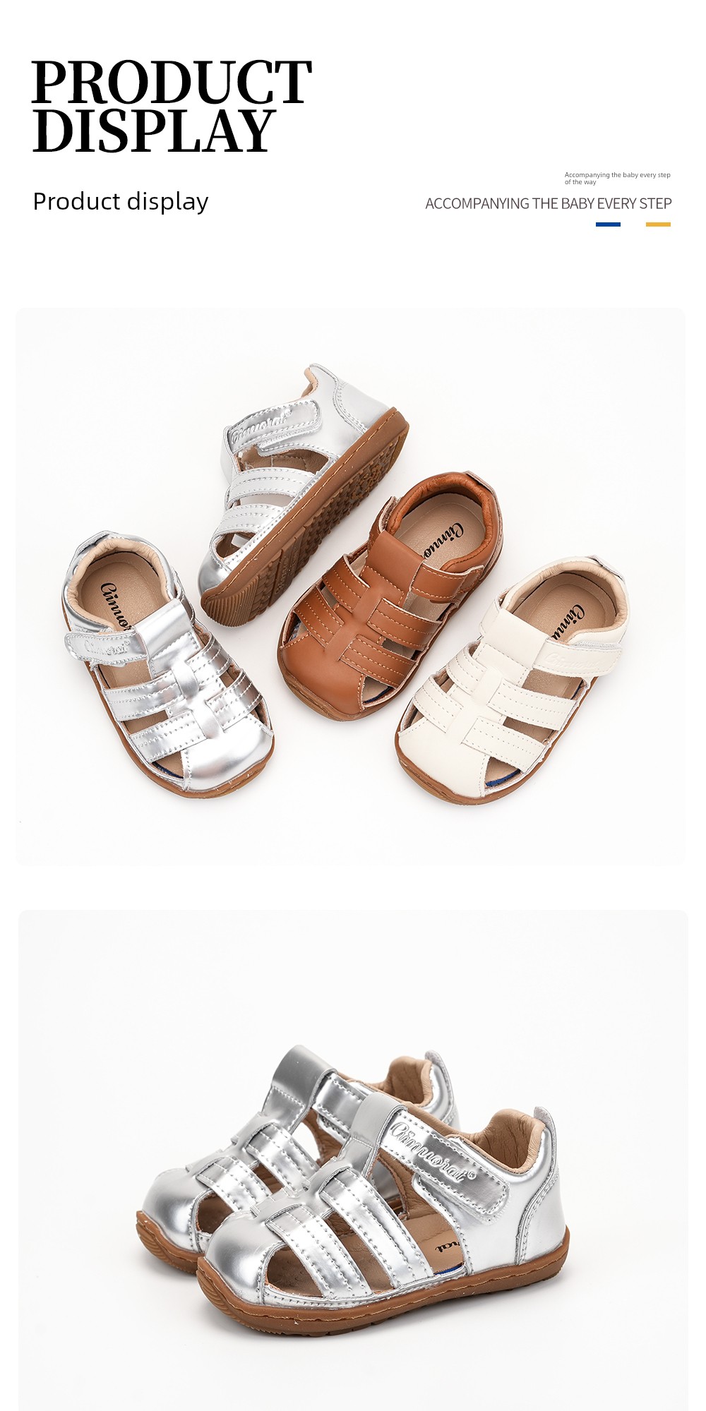 Ginuorat Qino Mouse 2026 Summer Simple Boys' Sandals Casual Fashion Shoes Girls' Non-Slip Walking Shoes — 11