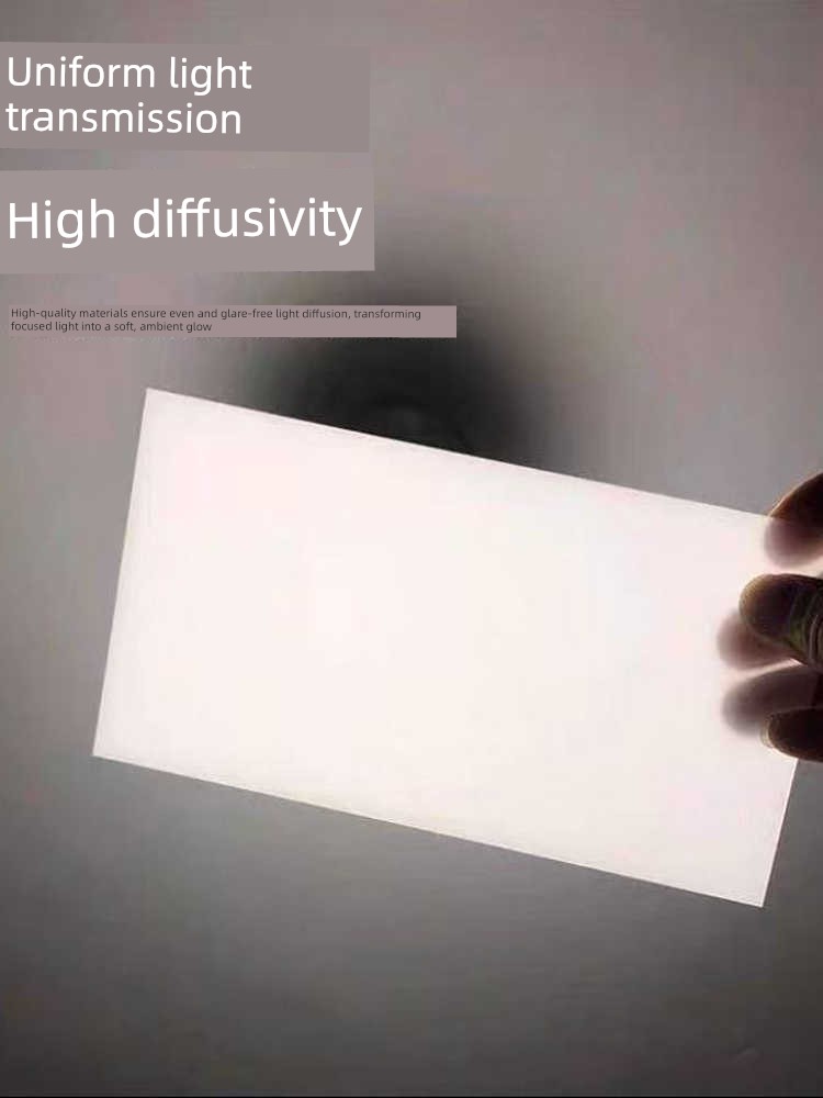 Aluminum Single-Panel Frosted Diffusion Board, Ceiling-Mounted Starry Sky Panel, Long Acrylic Panel, High-Transparency Light Box Panel, Ceiling Light Panel