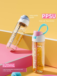 Fuguang Straw Cup Summer Ppsu Water Cup for Men and Women, High-Looking, Large-Capacity, Sports Portable Cup, New Style