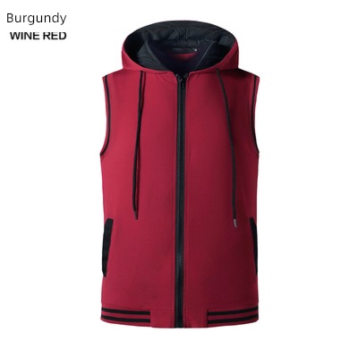 Sleeveless Thin coat man Fitness wear Extra large Vest