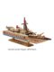 New wooden military vehicles, tanks, trains, missiles, fire trucks, wolves helicopters, tricycles, aircraft carrier ornaments
