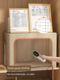 Cotton and linen clothes storage box fabric clothes sorting box folding wardrobe layered new magical artifact storage bag household use