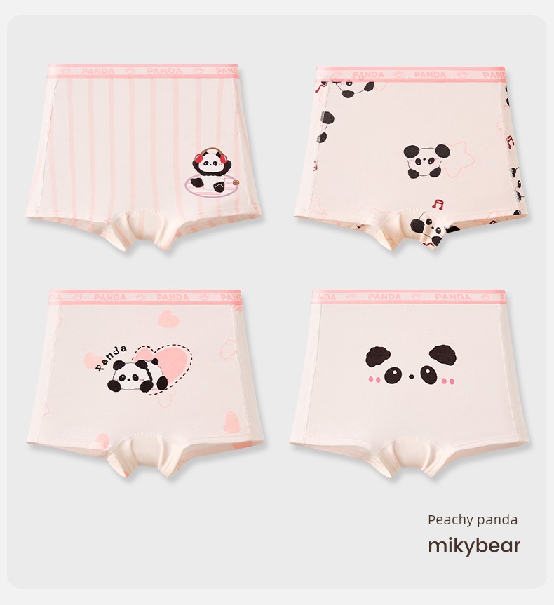 Girls' Underwear, Kidsren's Modal Boxer Shorts, Medium and Large Kidsren's Underwear, Baby Girls' Boxer Briefs, Summer Thin Style — 21