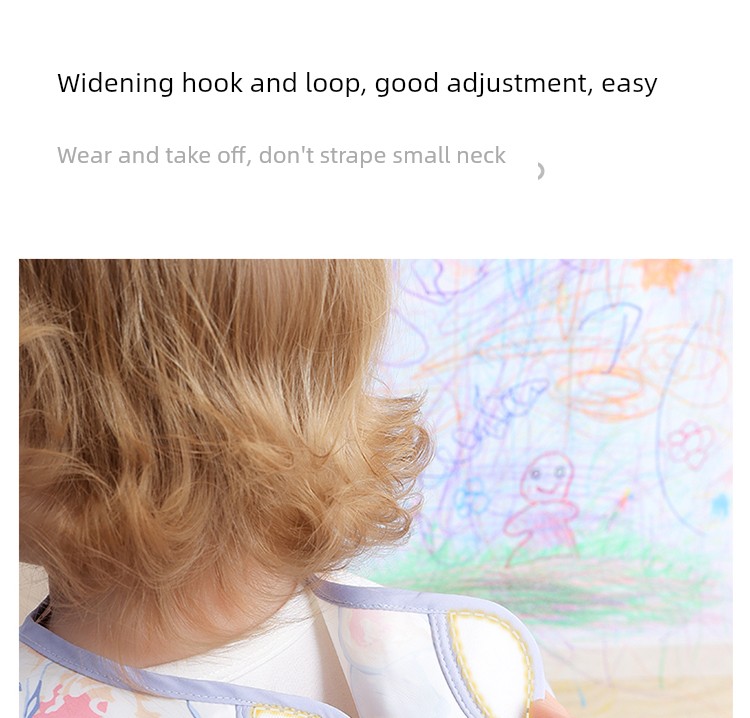 Babies' Baby Food Supplement Sleeveless Summer Eating Bib — 14
