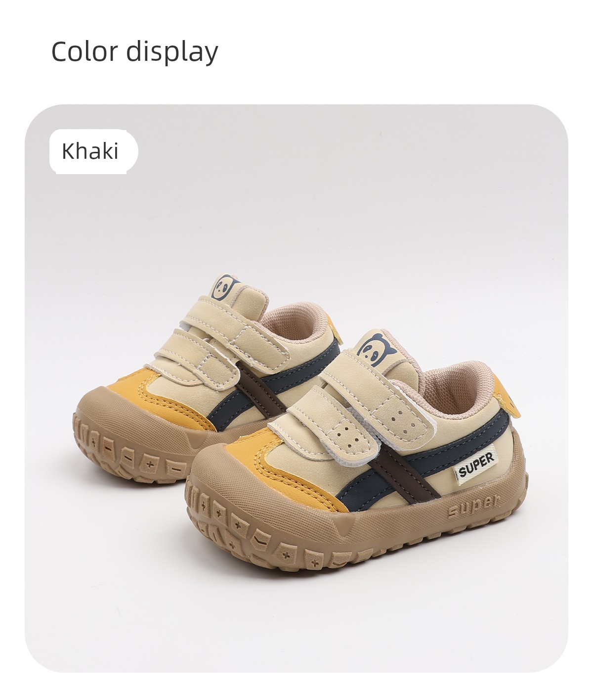 Jq Jingqi Baby Girl Toddler Shoes Infant Soft-Soled Functional Shoes Spring and Autumn New Anti-Kick Breathable Sports Shoes — 25