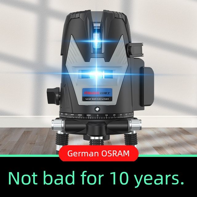 Infrared level high precision strong light thin line 235 line automatic leveling room outdoor laser leveling machine green light