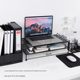 Laptop monitor increased elevated office desktop storage ins desktop computer raising storage rack