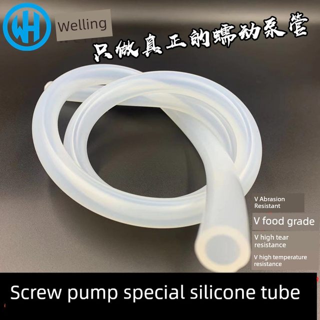 Special silicone rubber tube for imported peristaltic pumps Food grade high temperature resistant 13#14#15#16#17#18#19#24#25