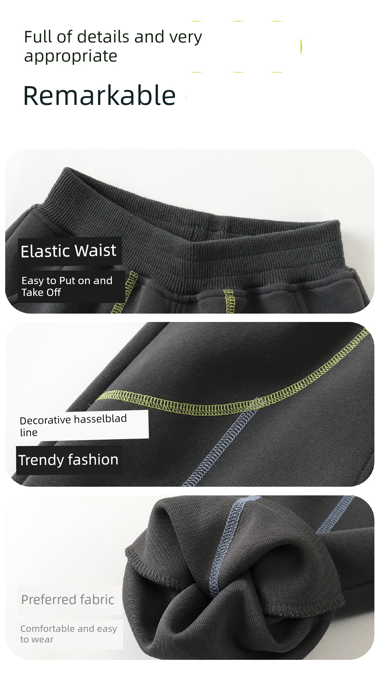 Kaka Panda Baby Autumn Pants Boys Casual Long Pants Children's Spring and Autumn Sweatpants Girls Toddler Autumn Clothing — 10