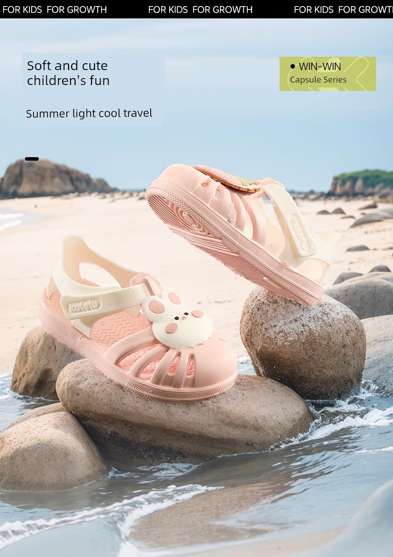 Crtartu Baby Girl Summer Soft Bottom Sandals — 3