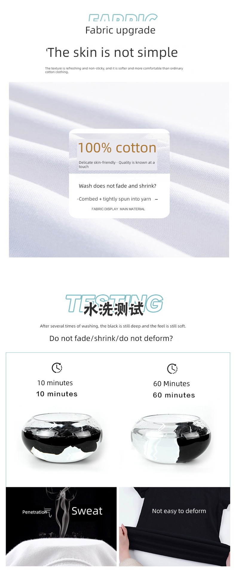 Internet celebrity Chaopai T-shirt Short sleeve Advanced sense ins Couples dress