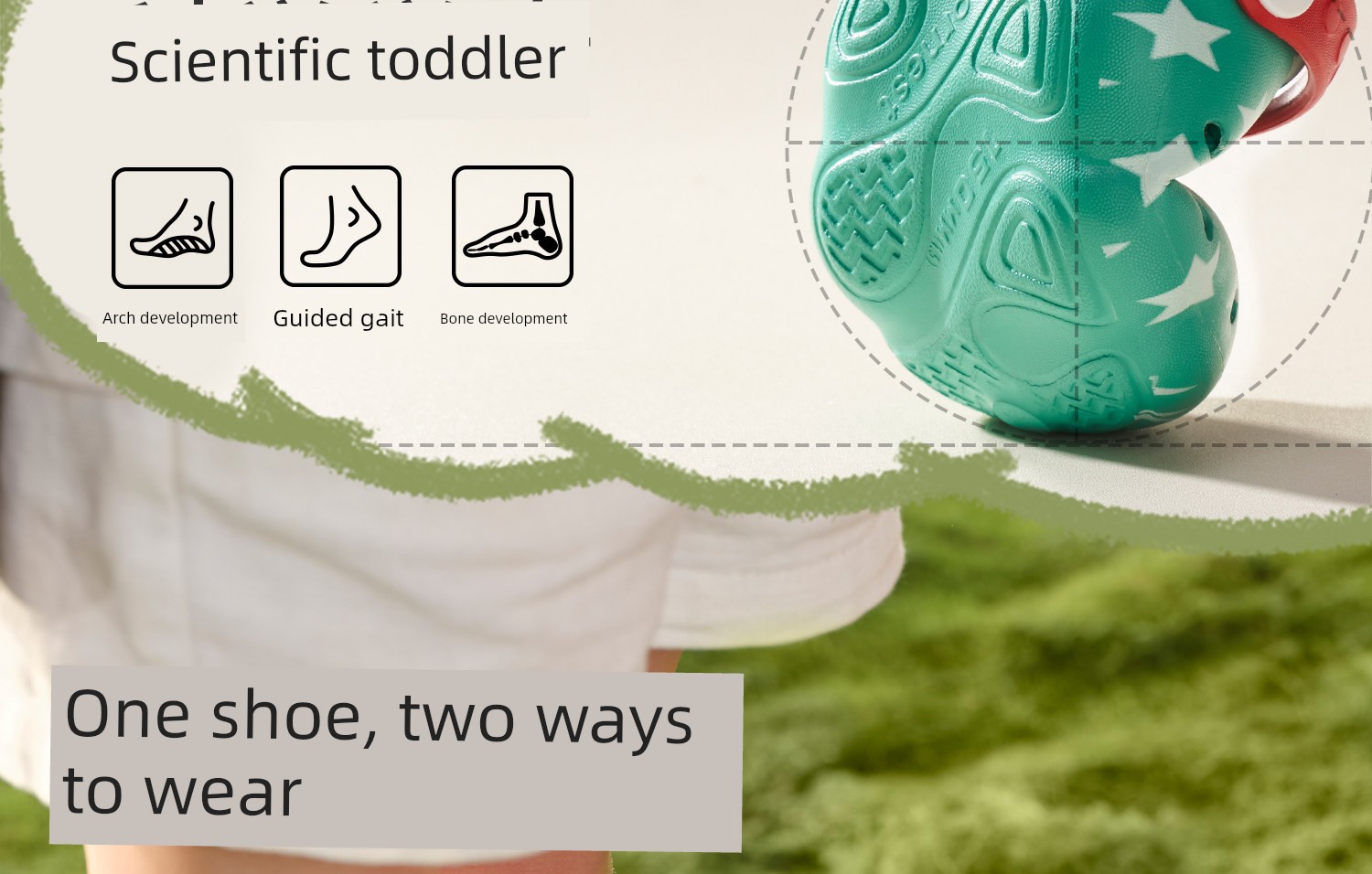 Kechao Children's Clogs Baby Slippers for Boys and Girls Summer Sandals Closed-Toe Toddler Kids Bath Non-Slip Soft Sole — 17