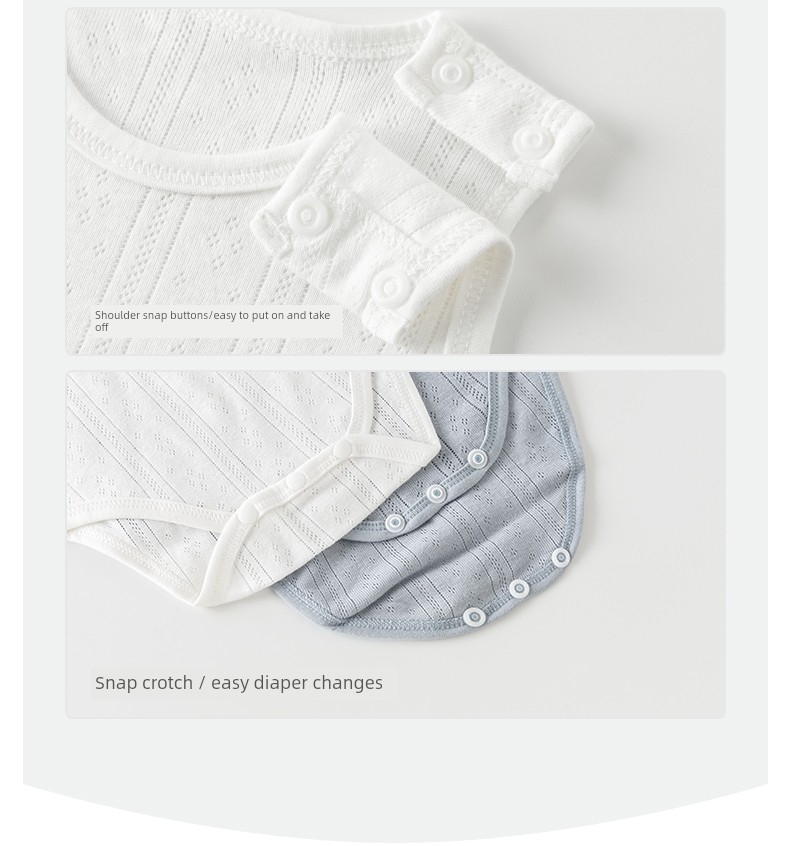 Baby Vest Romper Summer Thin Sleeveless Unisex Baby Triangle Romper Pure Cotton Newborn Onesie — 9