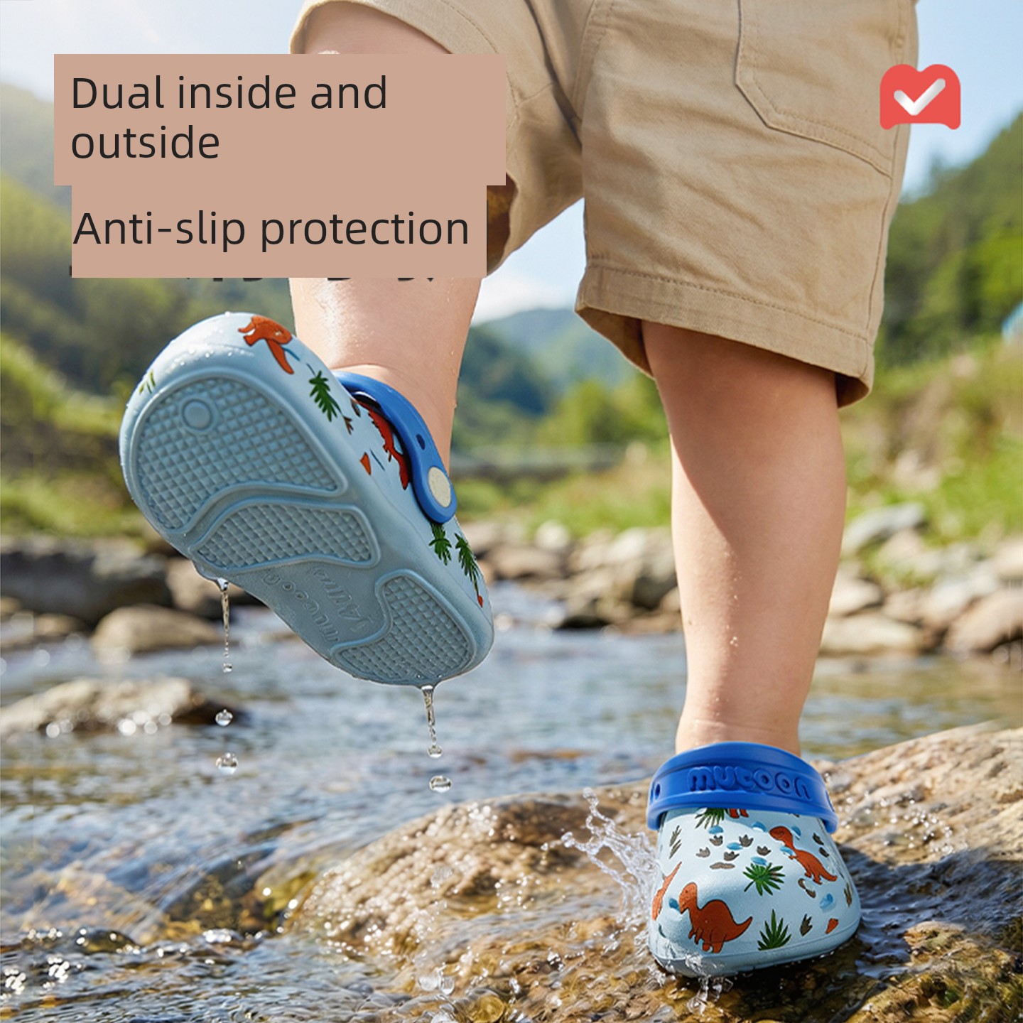 Children's Slippers for Indoor Use, New Summer Style for Boys, Clogs for Kids, Outdoor Sandals for Girls, Beach Shoes — 4