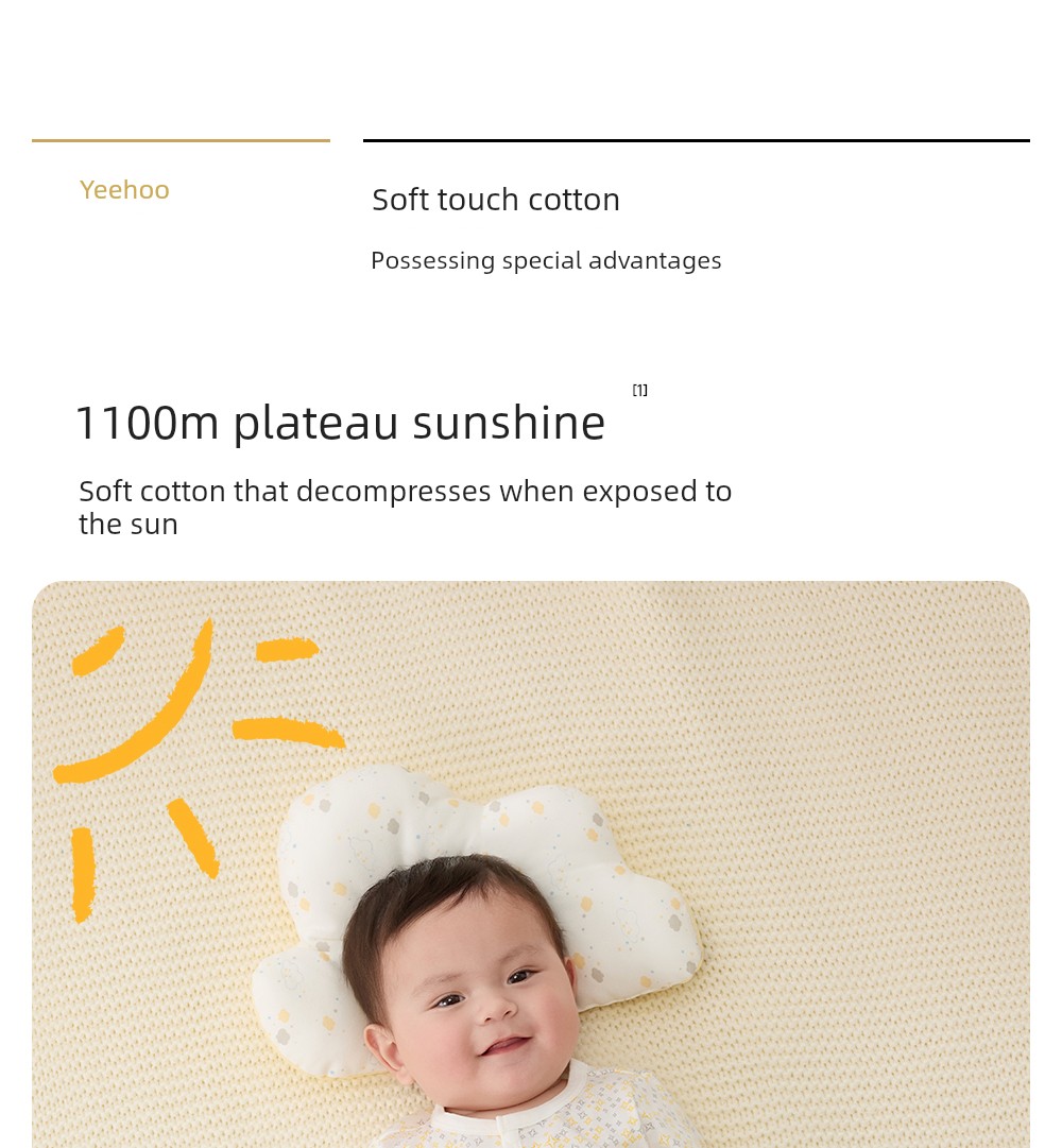 YEEHOO Infant Newborn Spring and Autumn Pure Cotton Jumpsuit — 5