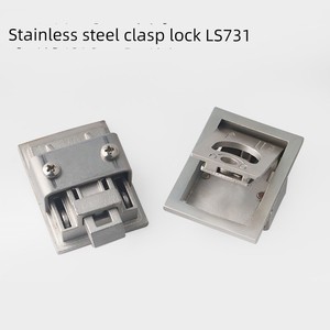 304 Stainless Steel Ls731 Industrial Machine Tool Door Lock Handle Ls715 Mechanical Door Handle Distribution Box Door La