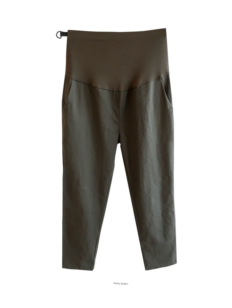 Outwear Summer Thin Casual Cotton and Linen Autumn Maternity Pants — 31