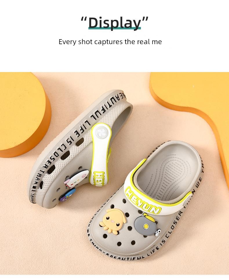 British Magkiss Kidsren's Sandals, Boys' Summer Sandals, Clogs, Girls' Baby Non-Slip Beach Shoes — 21