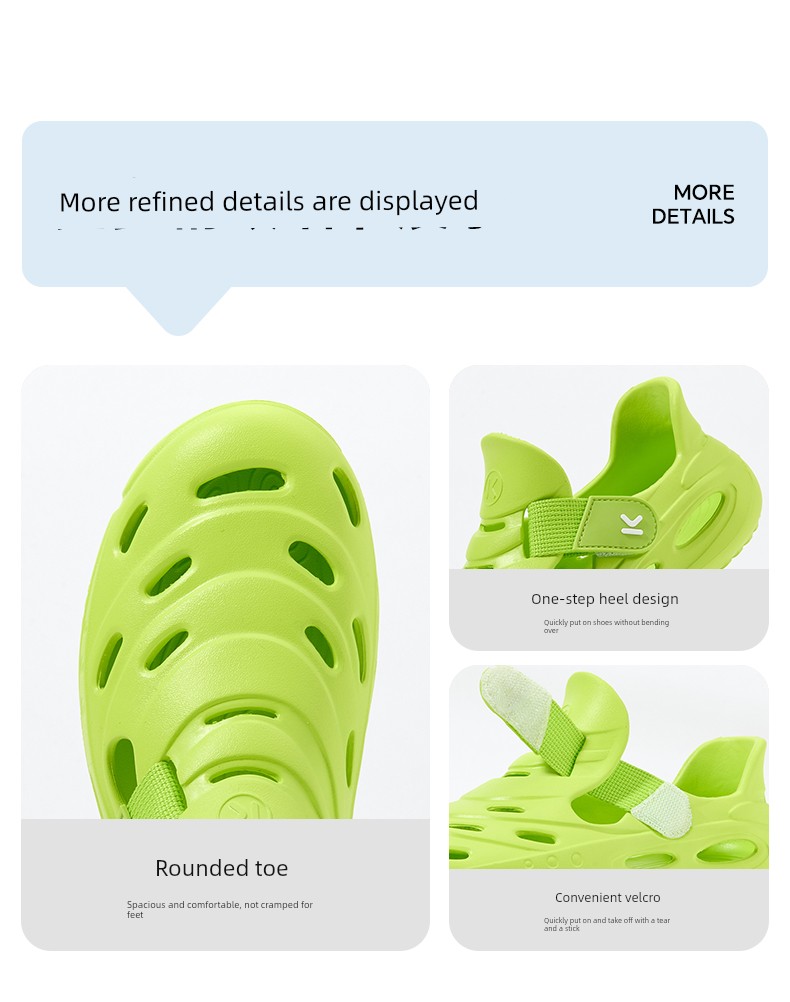 Carter Rabbit Children's Quick-Dry Sandals 2026 New Model Boys' Soft-Soled Water Shoes Girls' Non-Slip Shoes Big Kids' Creek Shoes — 11