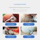 Nanshan Diamond Grinding Head 3mm Alloy Corundum Grinding Head BMS-300 Set Jade Carving Tool