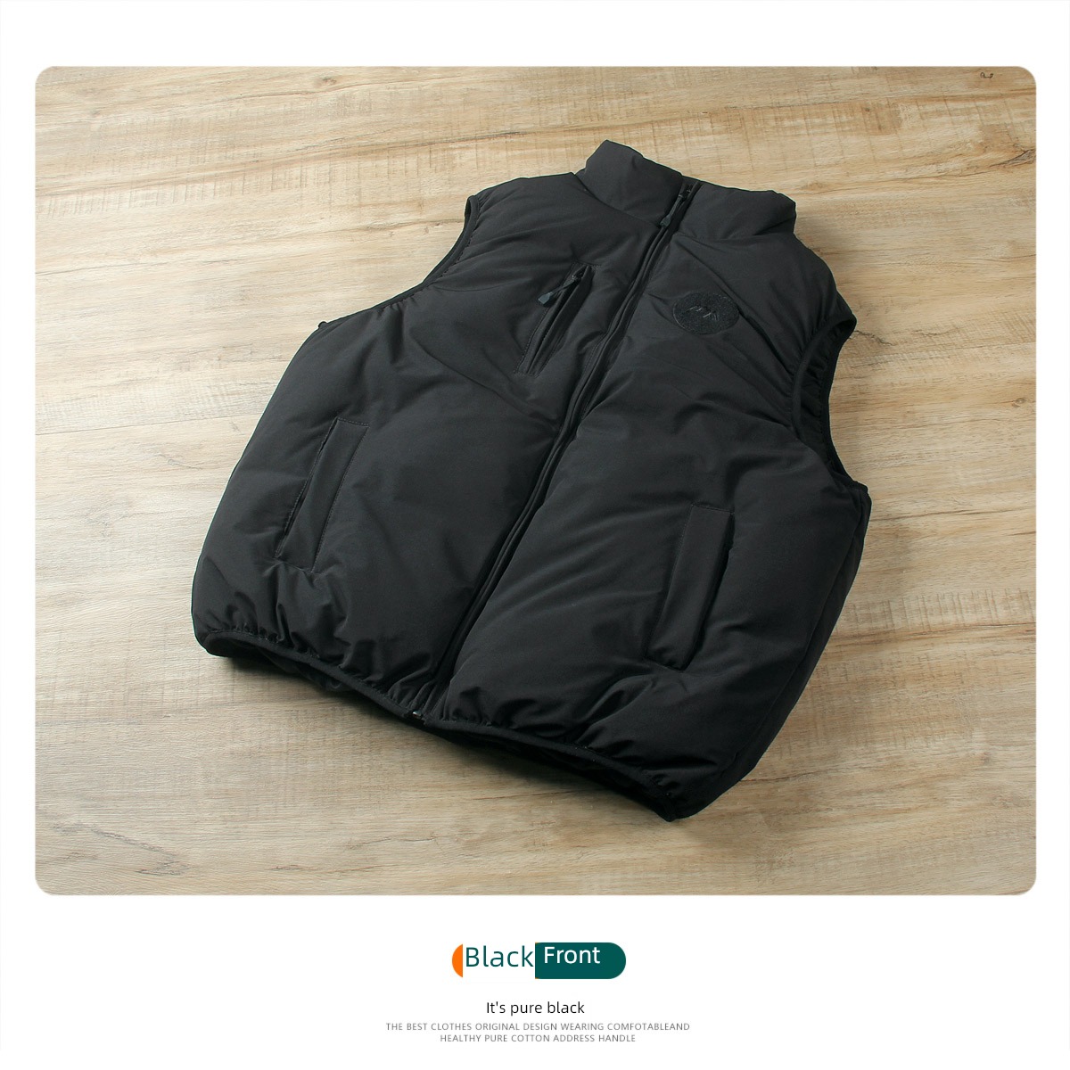 American style keep warm thickening Mountain system work clothes loose coat Cotton vest