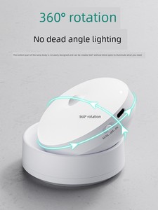 Corridor Sensor Light, No Wiring Required, Voice-Activated at Night, Automatic Charging, No Need to Plug In, Lights up W