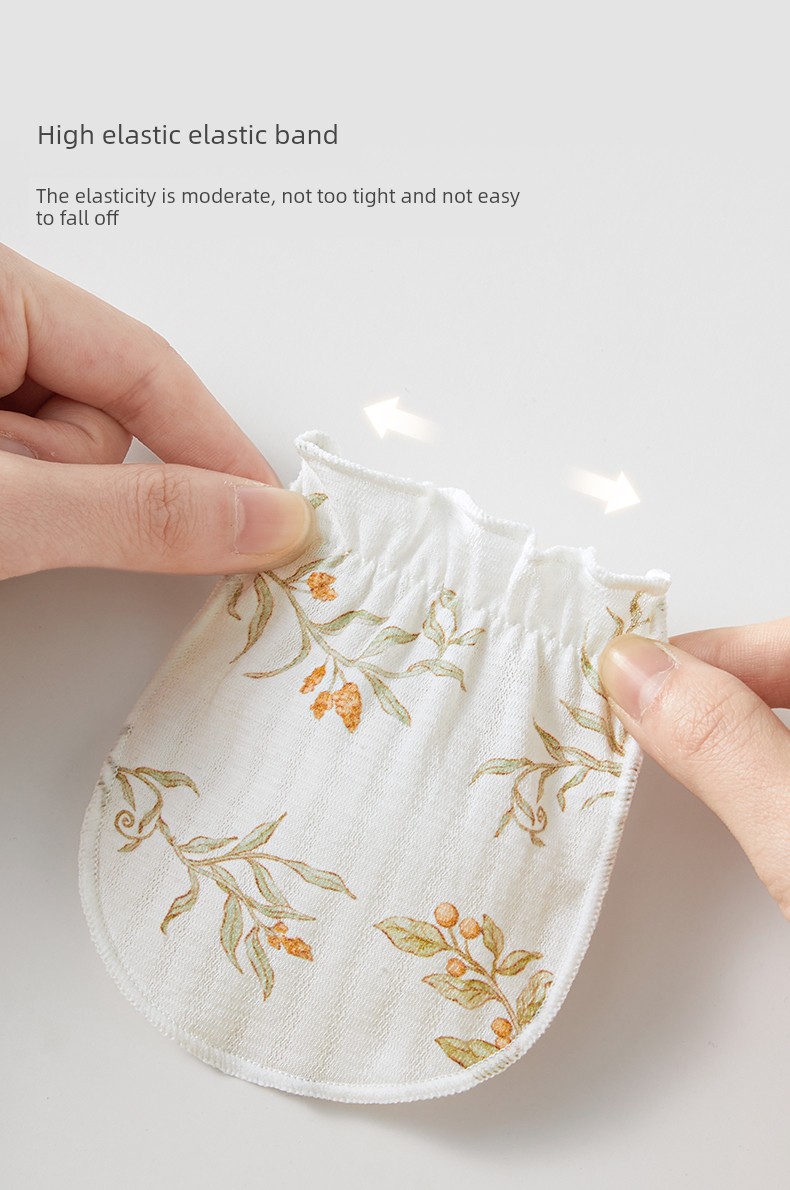October Crystal Sunshine Baby Gloves Anti-Scratch Newborn Teething Gloves Breathable All-Season Protective Gloves for Babies — 16
