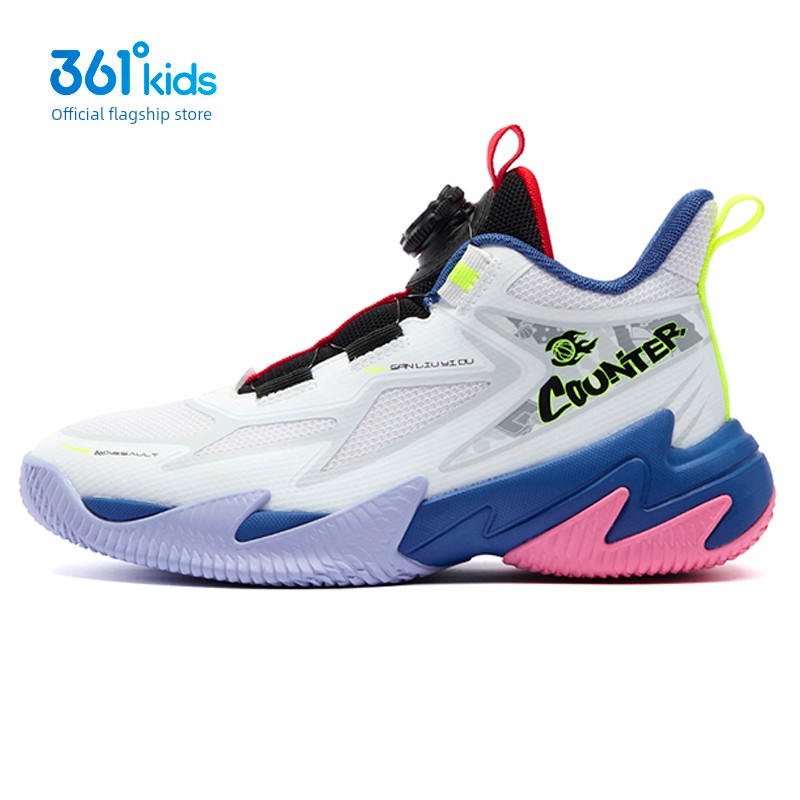 Brave Warrior | 361 Kidsren's Shoes, Boys' Basketball Shoes, Professional Practical Autumn New Breathable Youth and Kidsren's Sports Shoes — 2