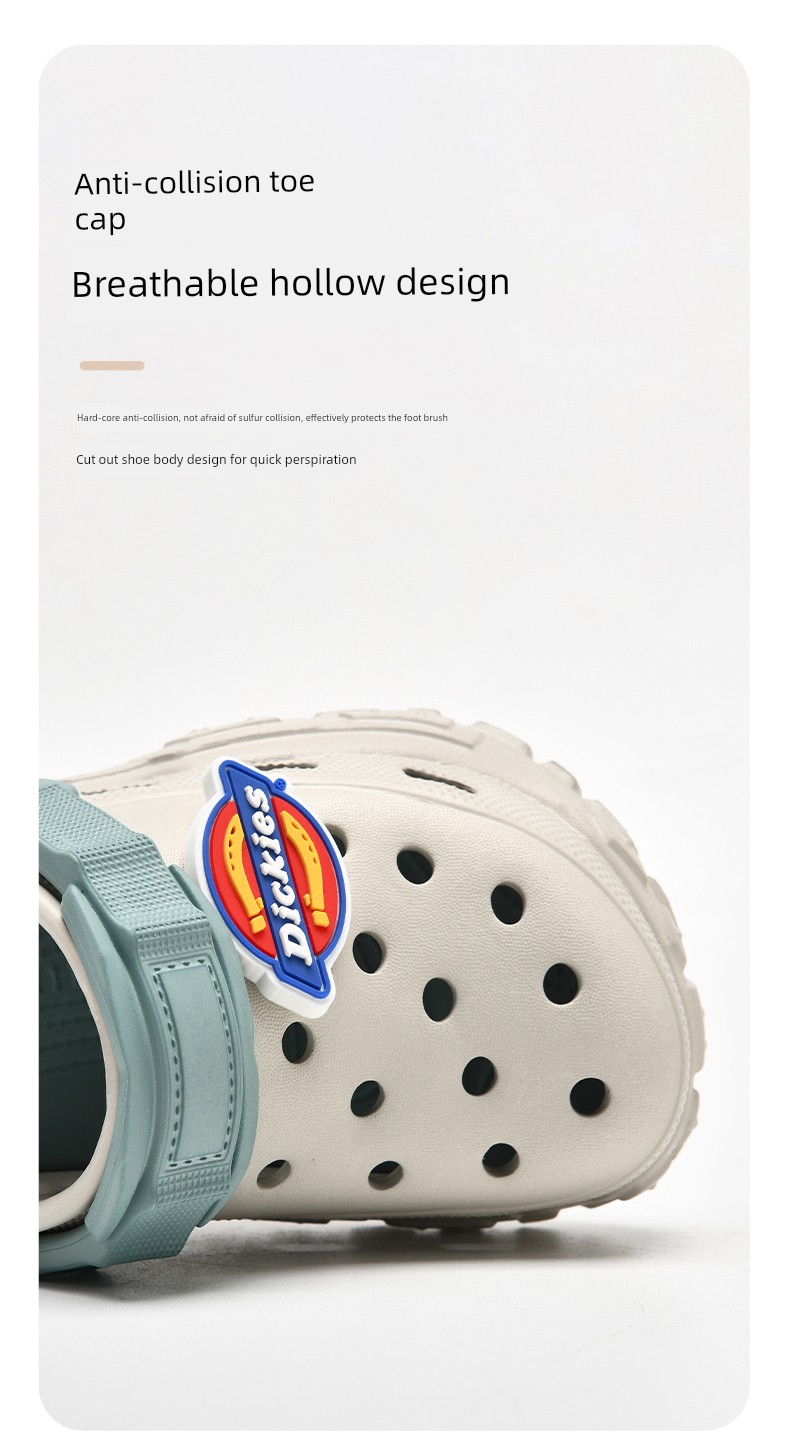 Dickies Children's Sandals for Girls, 2026 New Model, Water Shoes for Older Children, Boys' Dual-Wear Beach Shoes — 6