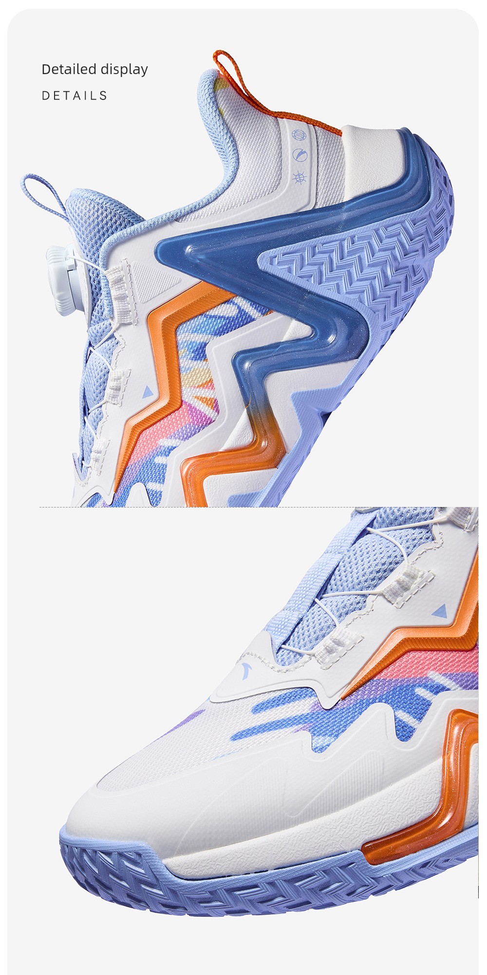 Anta Kids Reverse Scale | Basketball Shoes for Boys, New Professional Youth Model, Official Flagship Store Genuine Sports Shoes — 54