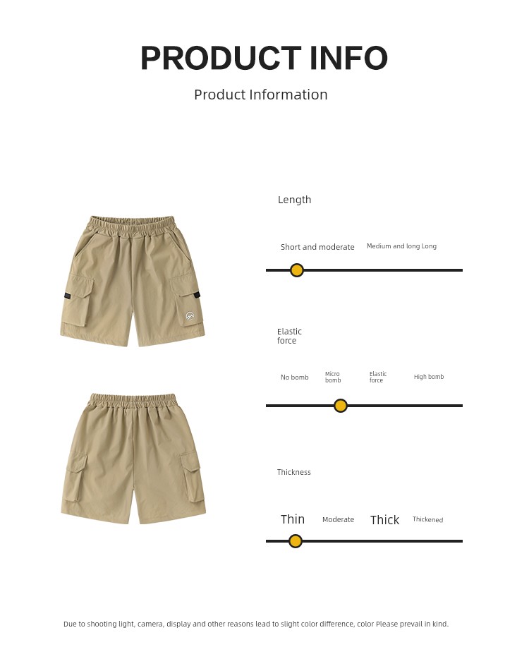 Boys' Shorts 2026 New Summer Style Baby Children's Clothing Pants Thin Summer Children's Outerwear Five-Point Shorts Trendy — 11