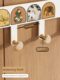 Suction cup door rear hook without punching, powerful load-bearing clothes hanger entrance door wall hook clothes storage rack