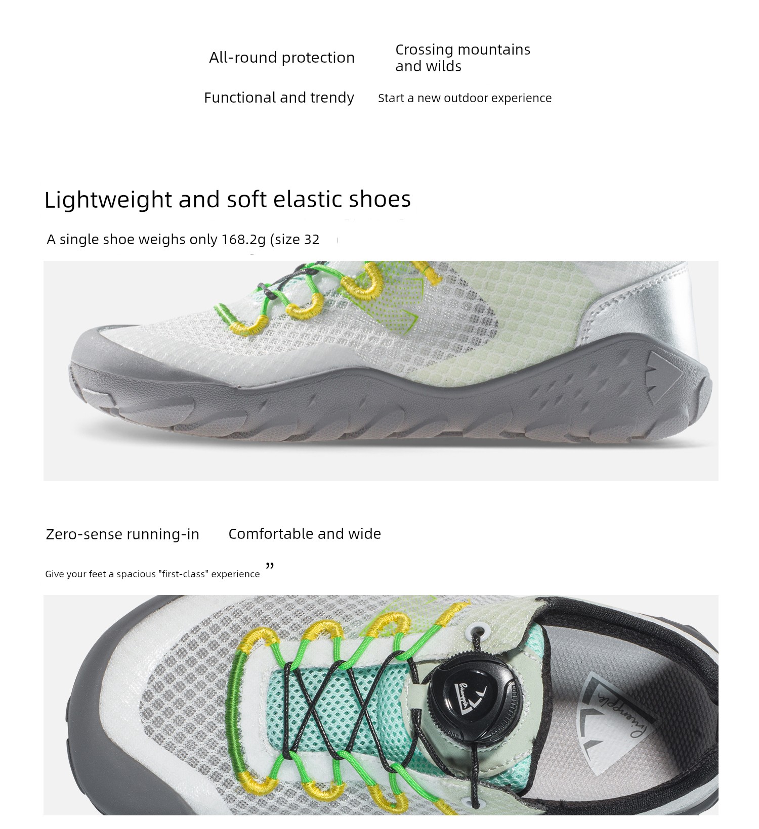 Pineapple New Model Kidsren's Barefoot Sneakers Mesh Breathable Soft Sole Non-Slip Campus Jump Rope Shoes — 6