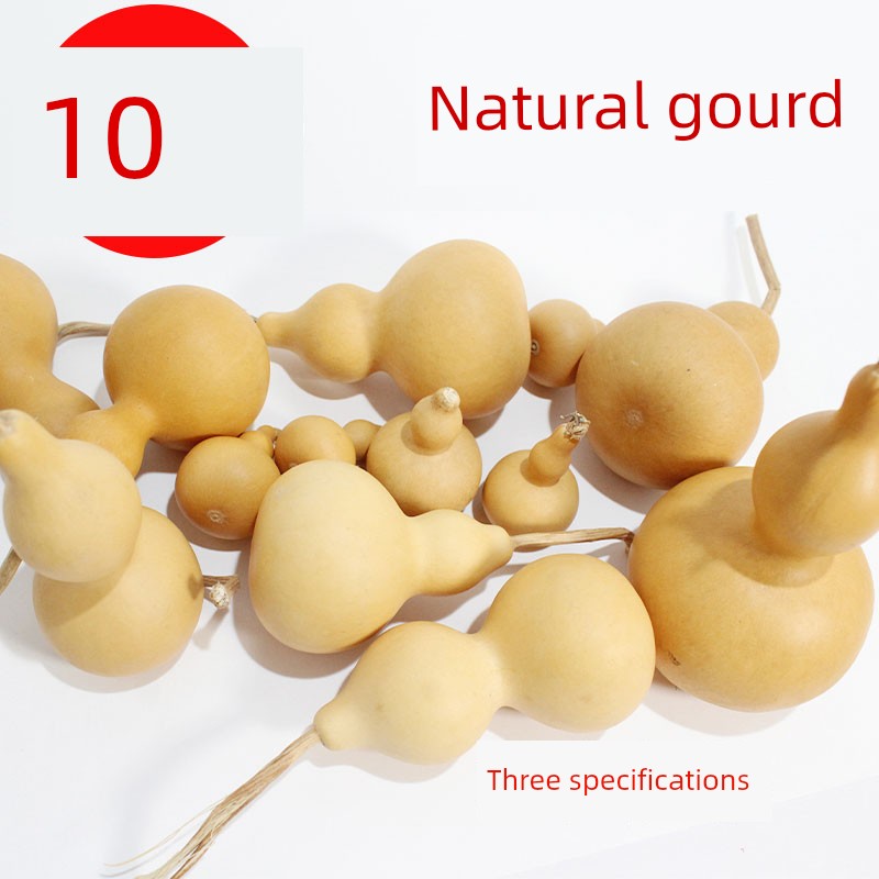 Natural Bottle Gourd Boutique Crafts Hand Toy Kids Creative DIY Painting Graffiti Material Real Gourd Pendant Decoration
