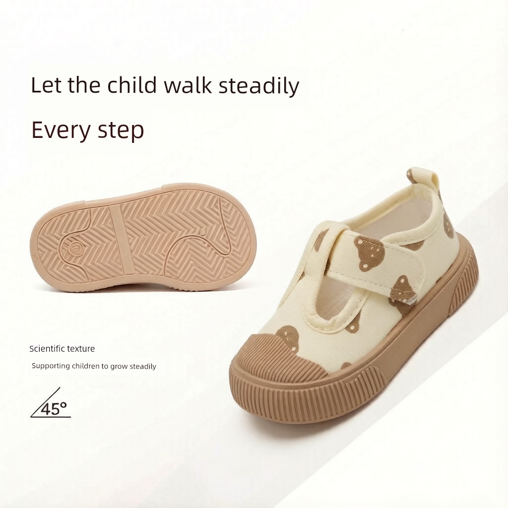 Kindergarten Indoor Shoes for Boys, Lightweight Canvas Shoes, Toddler Walking Shoes, Special for Boys Entering School, 2026 New Model — 4