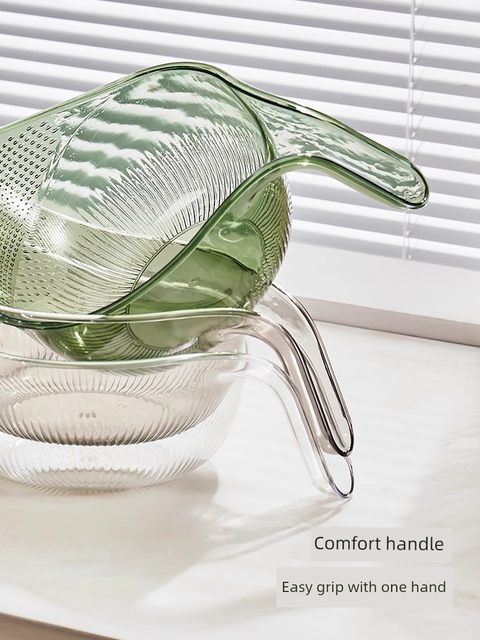 Kitchen rice cleaning artifacts, rice washing, sieve, vegetable basin, drain basket, filter, vegetables, dishes, fruit filter, water filter, rice basket