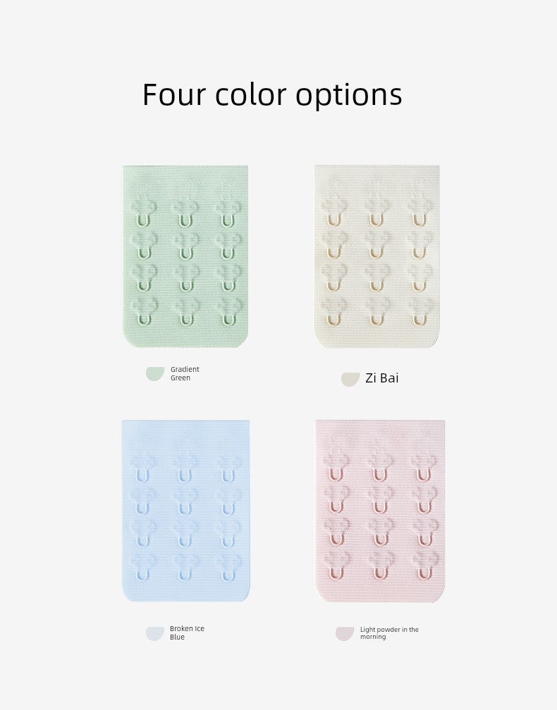 Qianxi Anti-Gravity Air Pregnant Woman Breastfeeding for Underwear Long Breasted Bra Extender Bra Four Rows and Three Buckles — 10