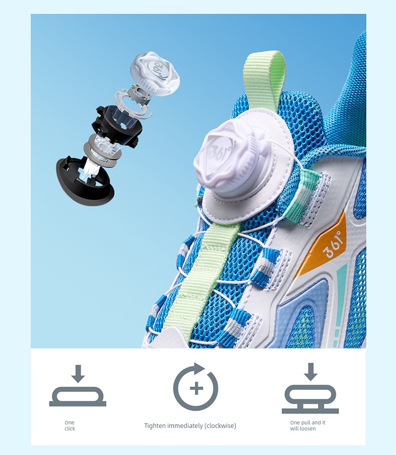 Wind Permeability 6 | 361 Kidsren's Shoes, Kidsren's Sports Shoes, Boys' Running Shoes, Summer New Mesh Breathable Mesh Shoes, Boys' Shoes — 21