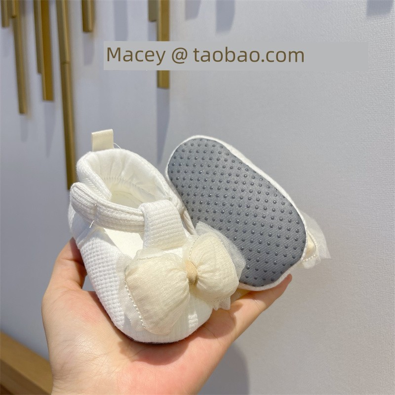 24 New Arrival Spring and Summer Baby Soft Sole Shoes 0-1 Year Old Tight Baby Toddler Flats 6-12 Months Princess Shoes — 7