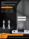 Cold storage sliding door side guide rail accessories track guide wheel positioning wheel anti-collision bracket electric door pulley fixing frame