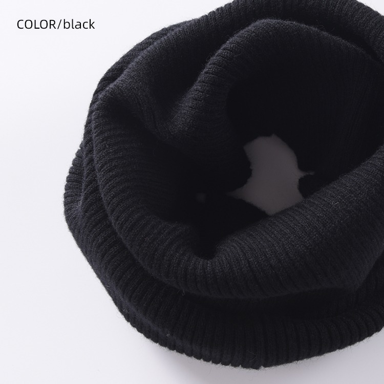 Pure cashmere winter thickening Versatile Cervical spine protection scarf