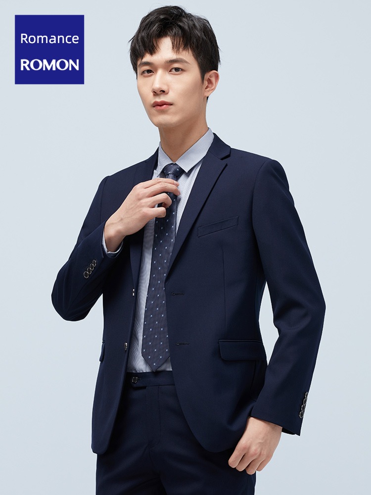 Romon live broadcast Self-cultivation occupation groom man 's suit suit