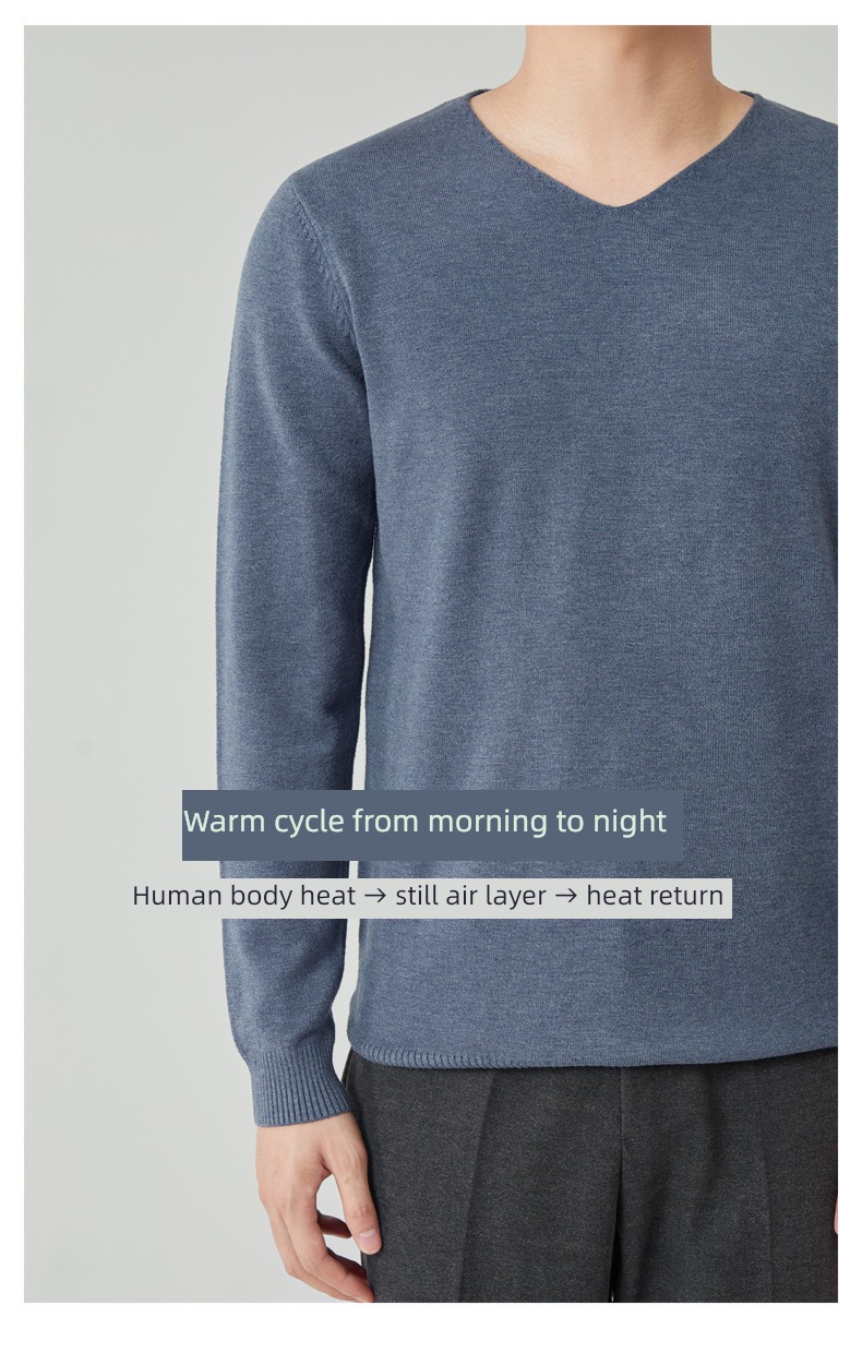tide business affairs Inner lap leisure time Self-cultivation jacket Undershirt