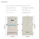 Zhengtai three-phase four-wire electronic meter DTS634 electric energy meter 380V factory transformer fire meter 100A